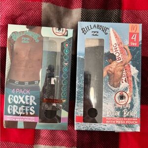 Billabong Men's Boxer Briefs 6 pairs - Black